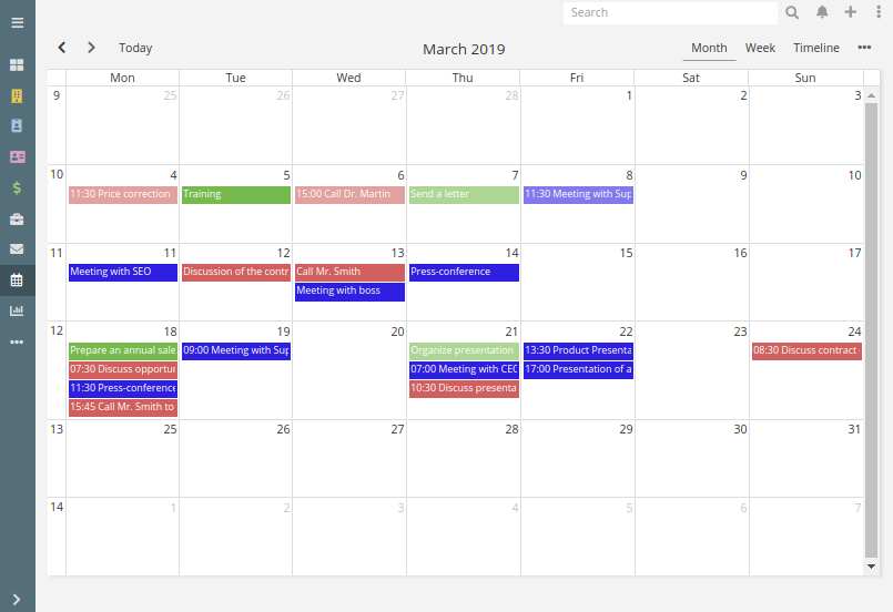 Freelance Calendar