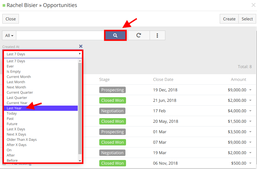 Set Filter Value