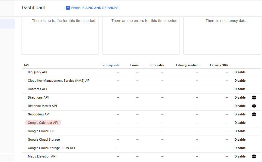Google Calendar Sync