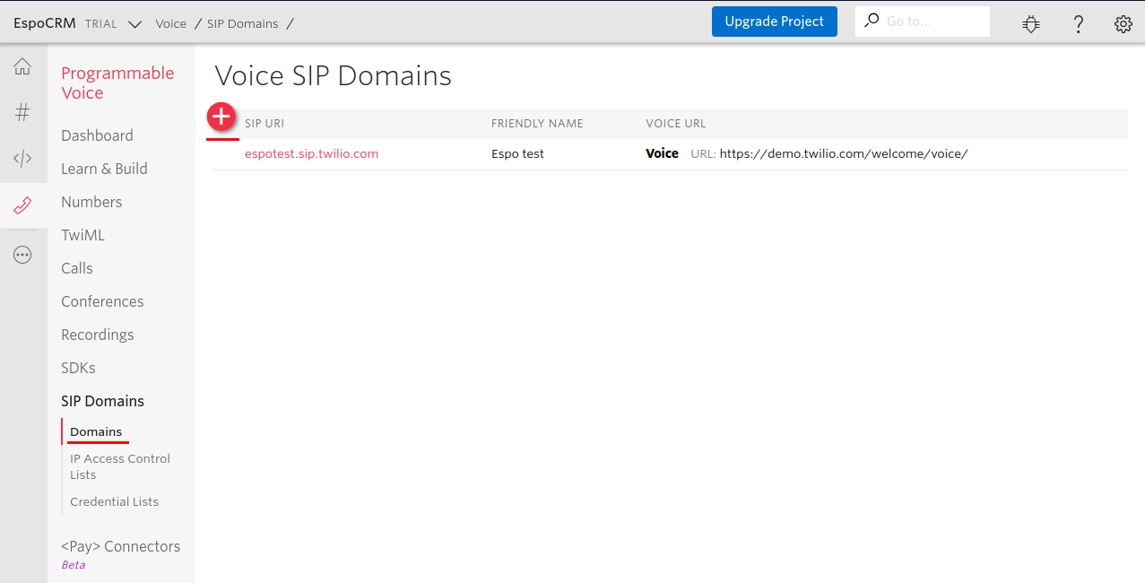 twilio-add-sip-domain